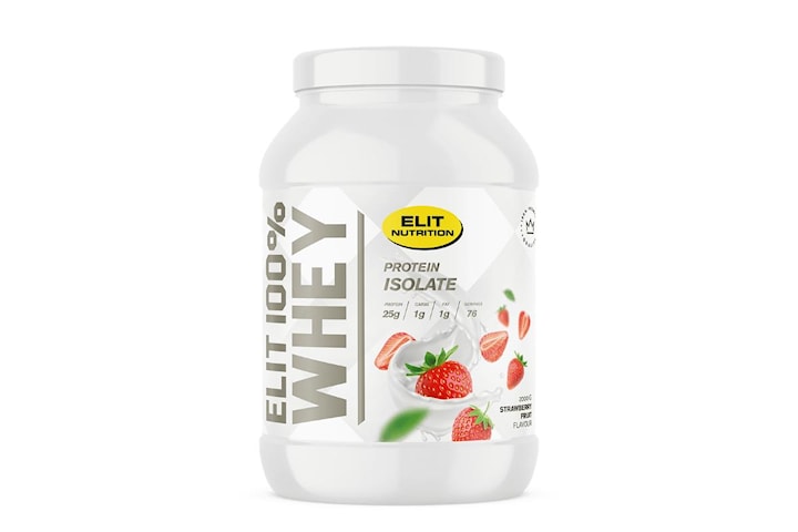 Elit Nutrition 100% Whey Isolate Strawberry 900 gram