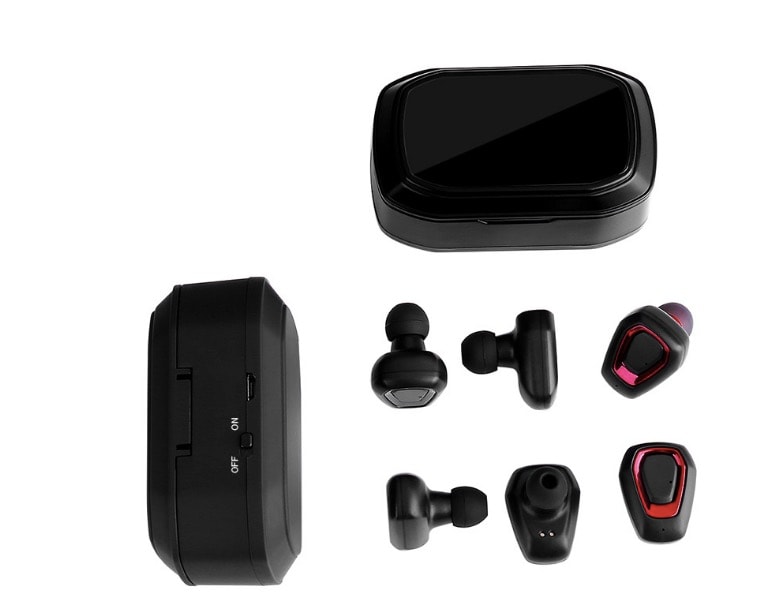 Premium TWS Dual Ear Bluetooth 4.2 Hörlurar (4 av 8)