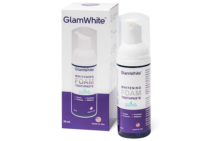 GlamWhite Whitening FOAM tandkräm 50 ml