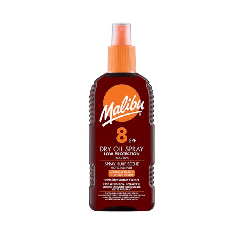 Product Image for Malibu Dry Oil Spray SPF8 200ml