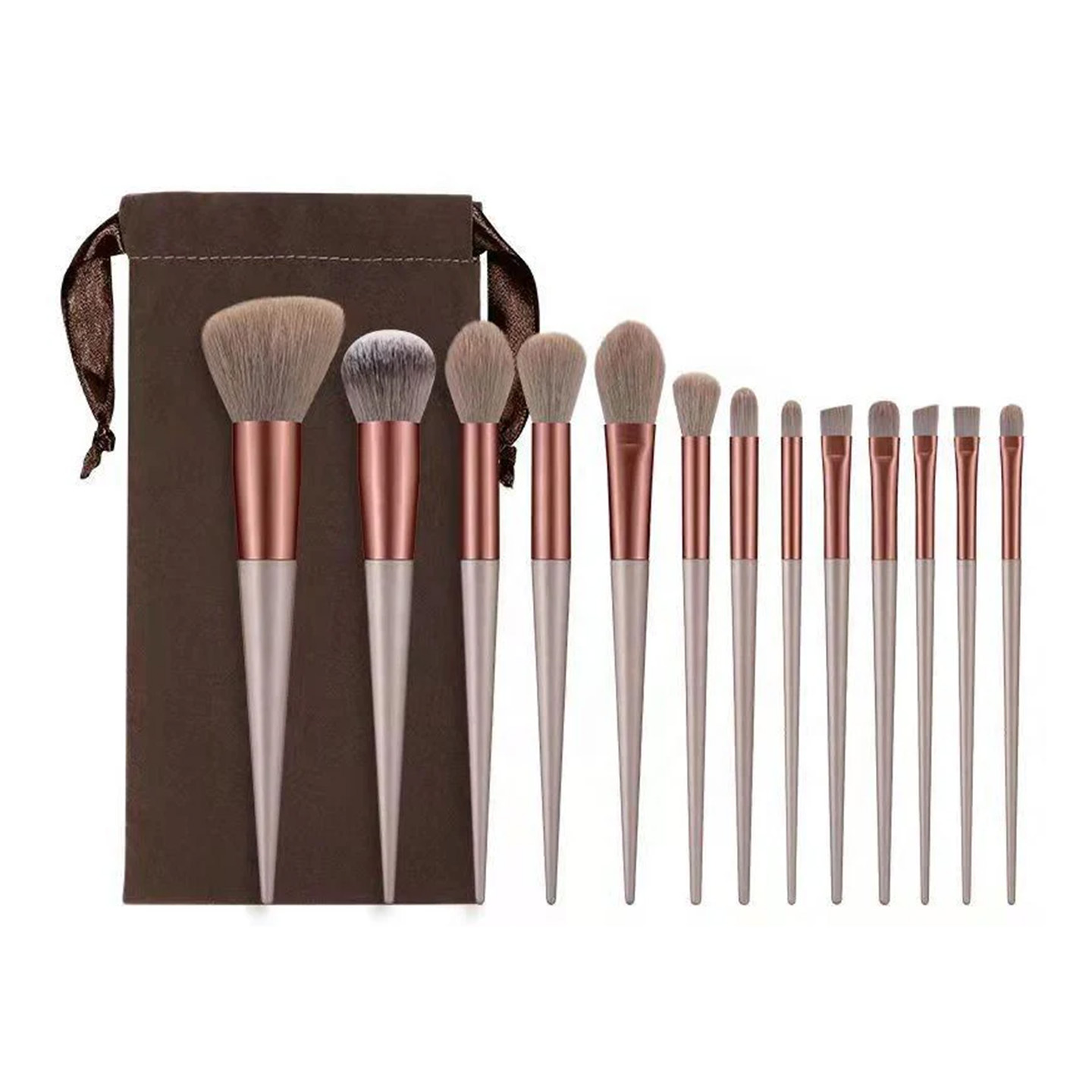 Sminkebørste-sett 13 deler