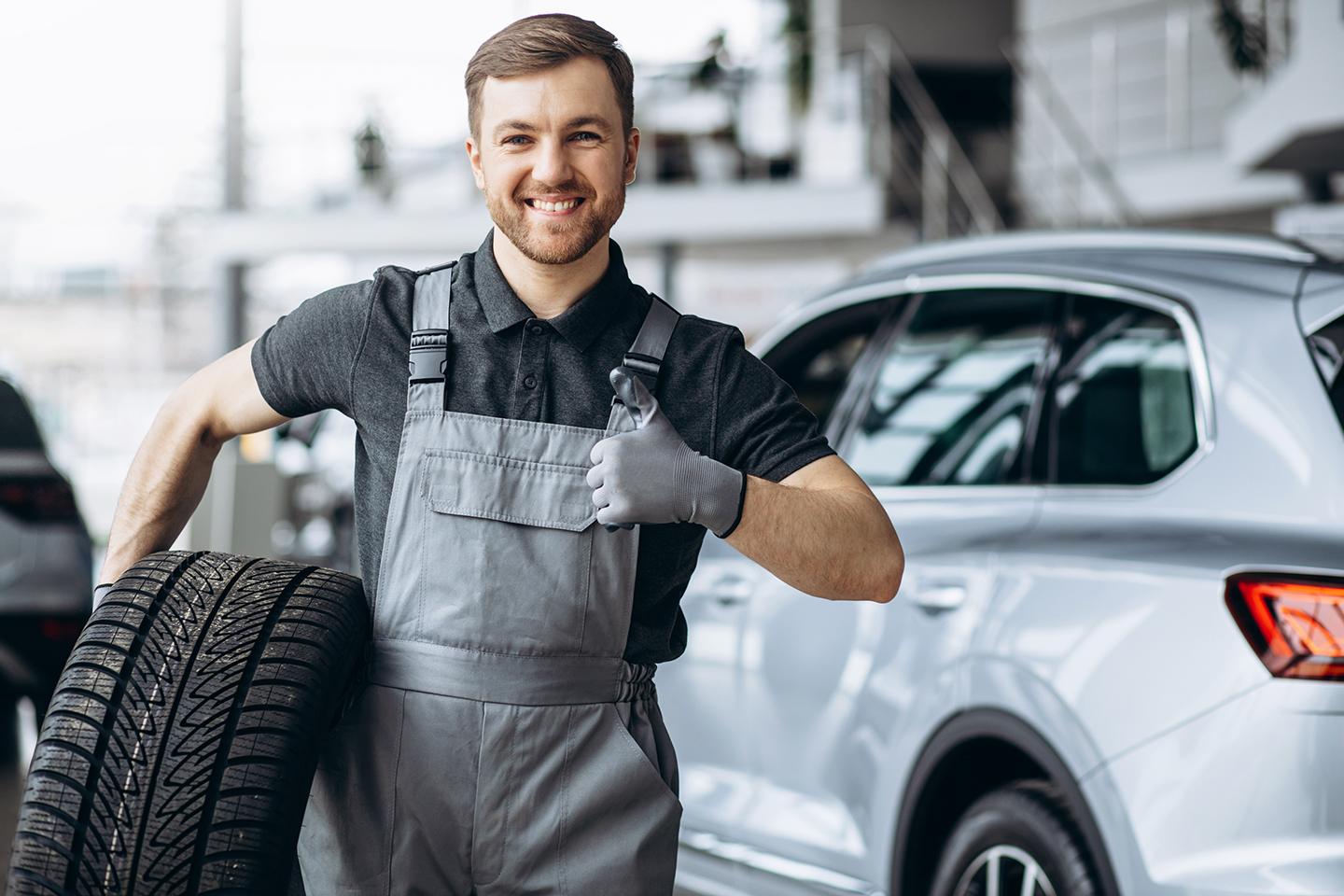 Dekkskift og vask av vinterdekkene hos Detailer Cliairmax på Sofienberg