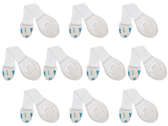 Barnlås för luckor 10-pack
