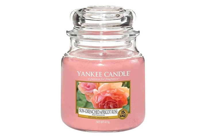 Yankee Candle Classic Medium Jar Sun-Drenched Apricot Rose 411g