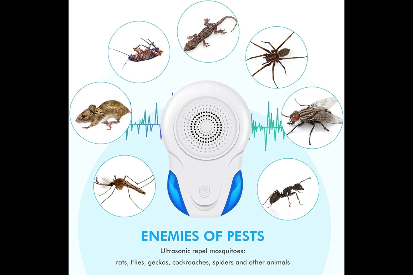 Bärbart skydd mot mygg (1 av 10)