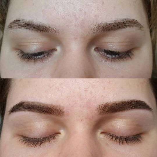 Farging og forming av bryn hos Face & Brows Studio (14 av 16)