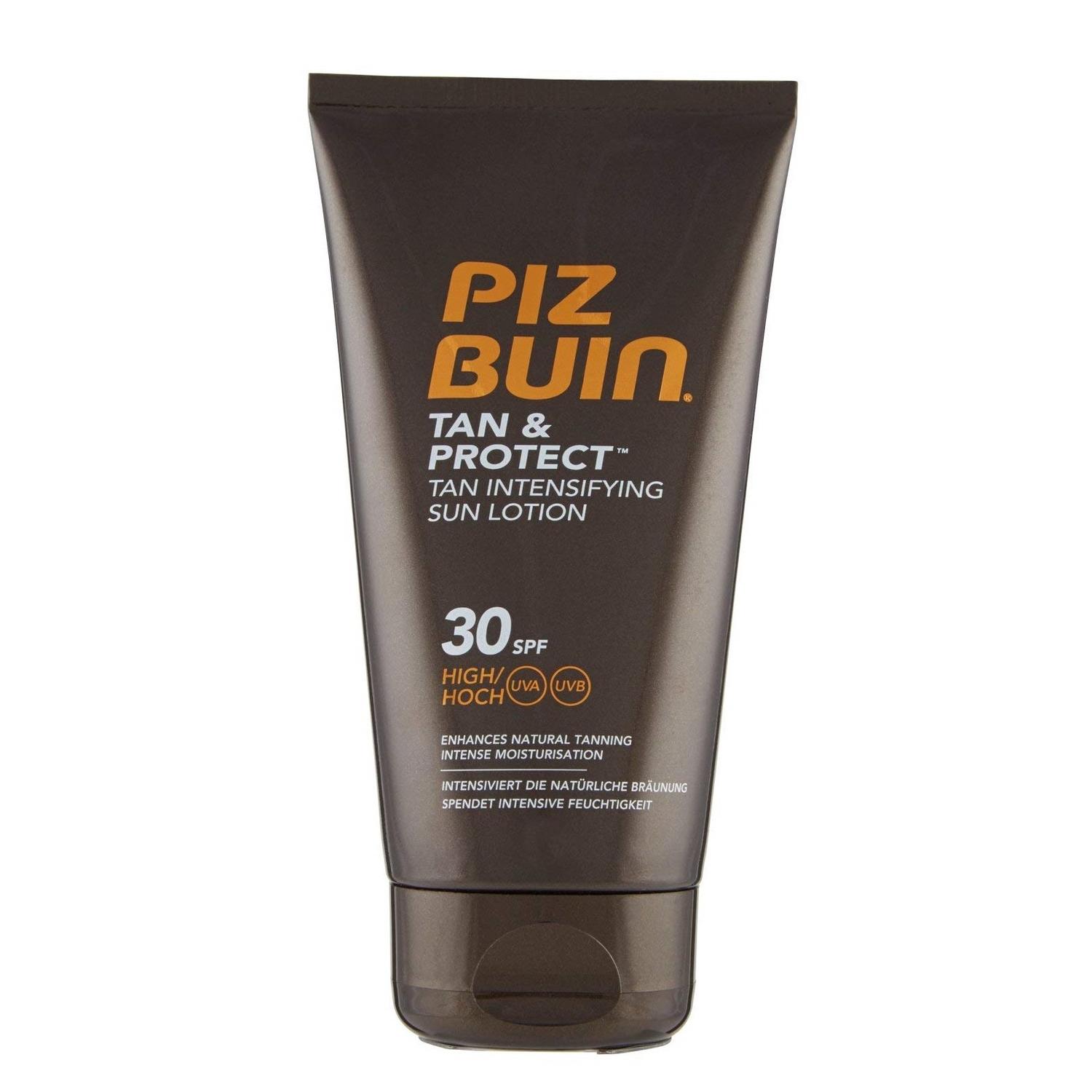 Product Image for Piz Buin Tan & Protect Tan Intensifying Sun Lotion SPF30 150ml