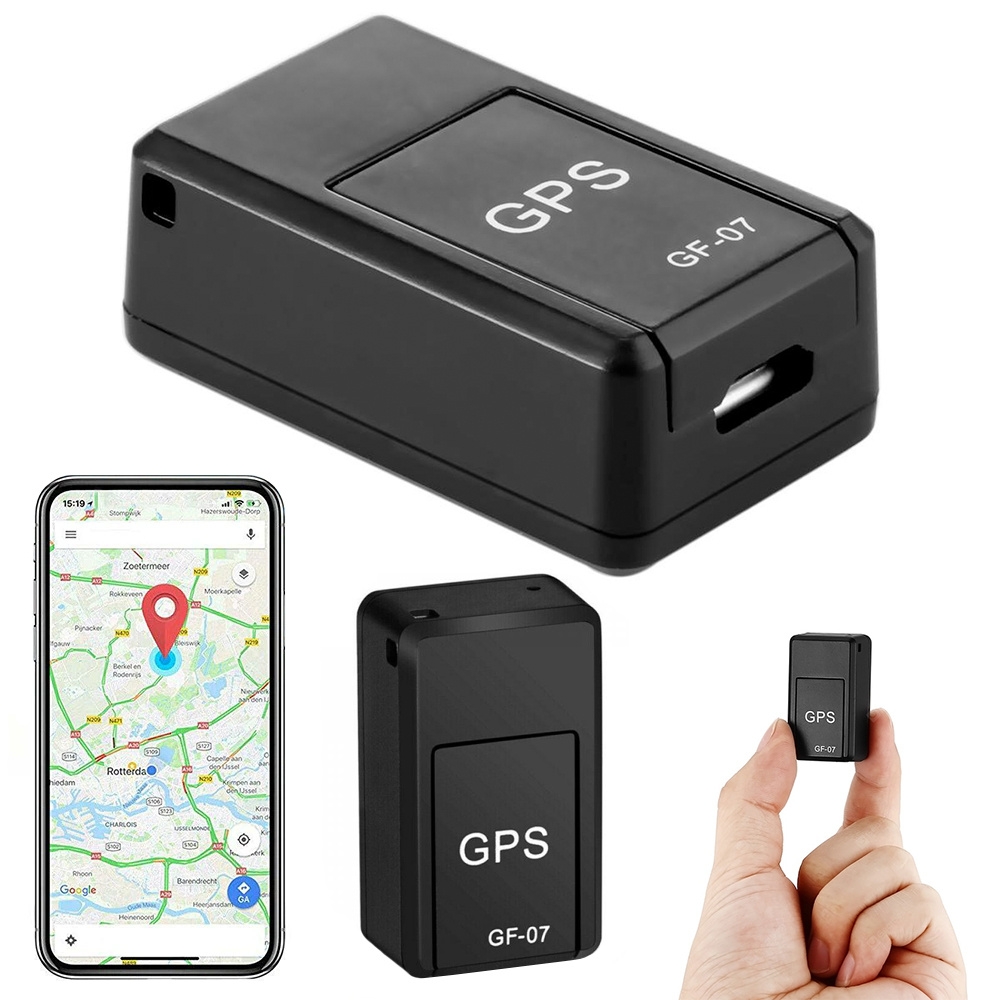 Magnetisk mini GPS-sender for SIM-kort med lydopptak