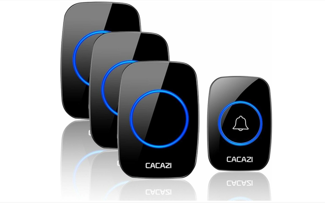 Product Image for Trådløs Dørklokkesett - 60 Melodier & Lys Signal
