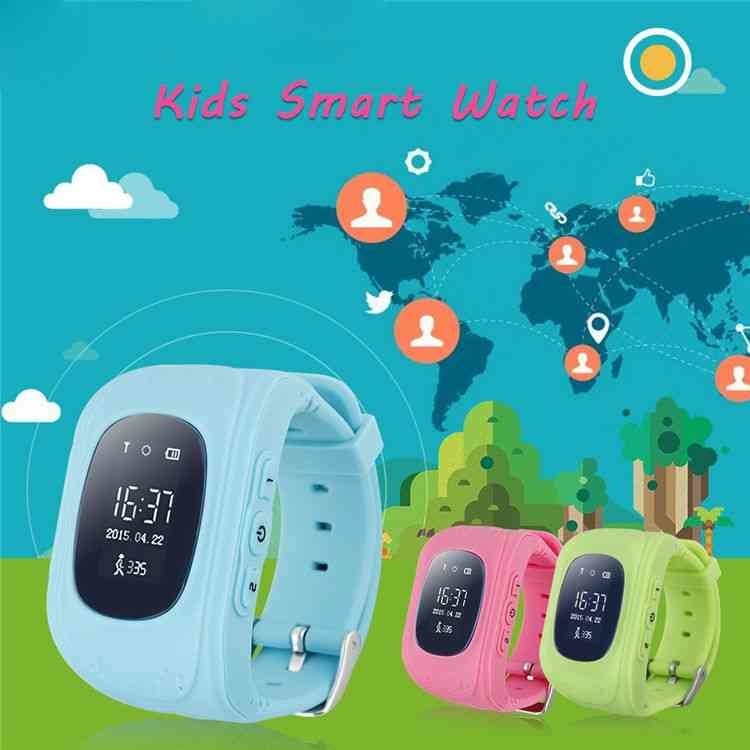 GPS Smart klokke for barn - Svart (5 av 11)