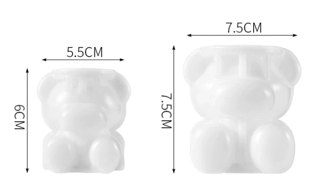 3D-isbitform med bamseform 2-pack (10 av 11)