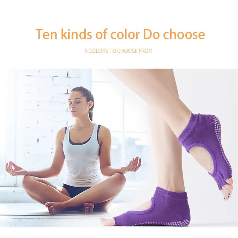 Anti-skli yoga sokker (12 av 13)