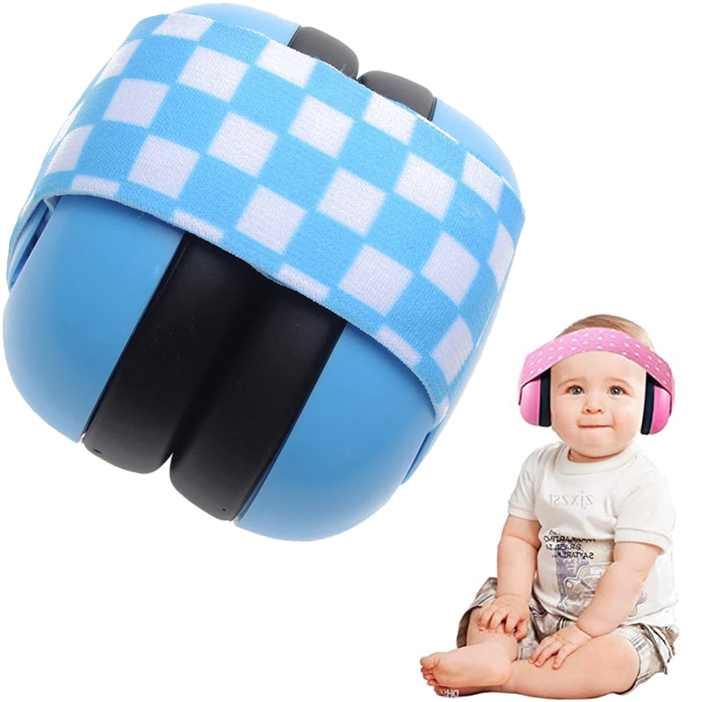 Støydempende hørselvern til baby