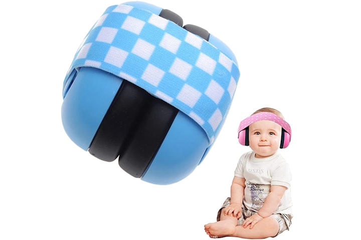 Bullerreducerande hörselskydd för baby