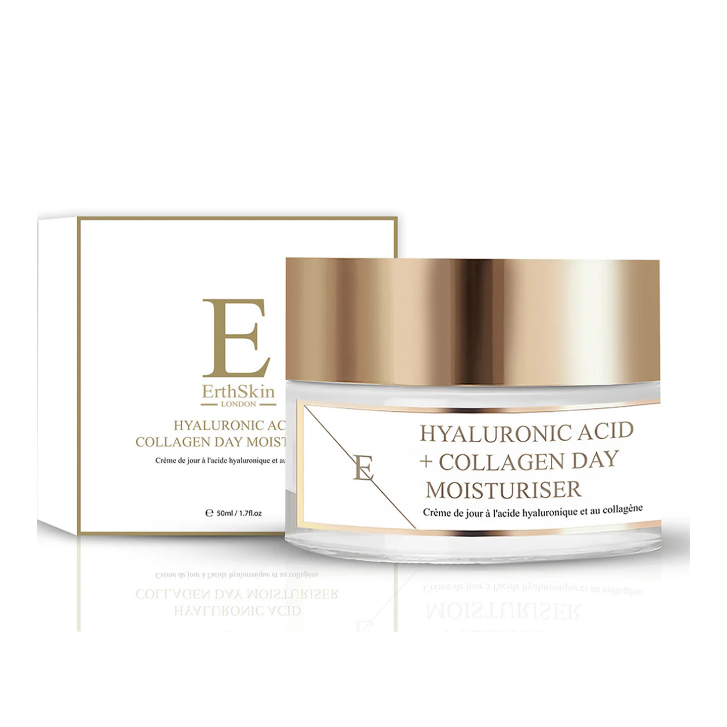 ErthSkin London - Hyaluronic acid & collagen day cream 50 ml