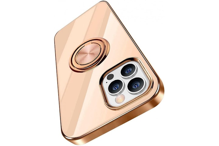 iPhone 12 / 12 Pro Elegant & Stöttåligt Skal med Ringhållare Flawless