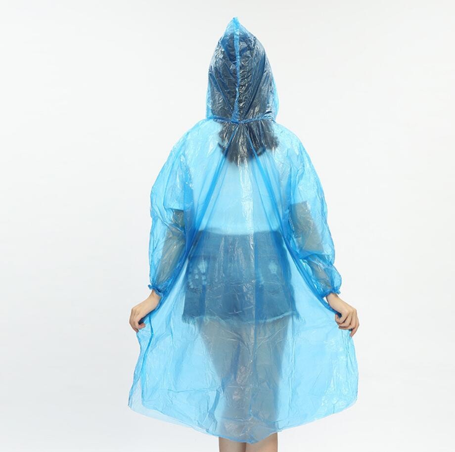 Disposable Raincoat - Rainponcho (1 av 4) (2 av 4)