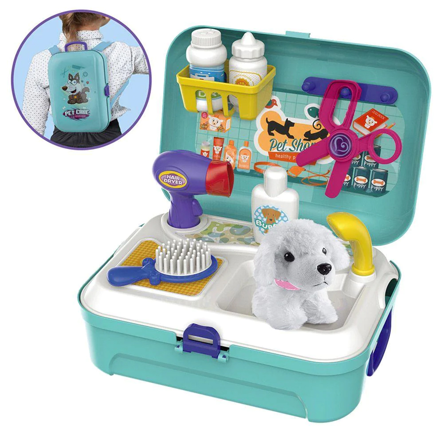 Product Image for Grooming kit djurvård 16 delar