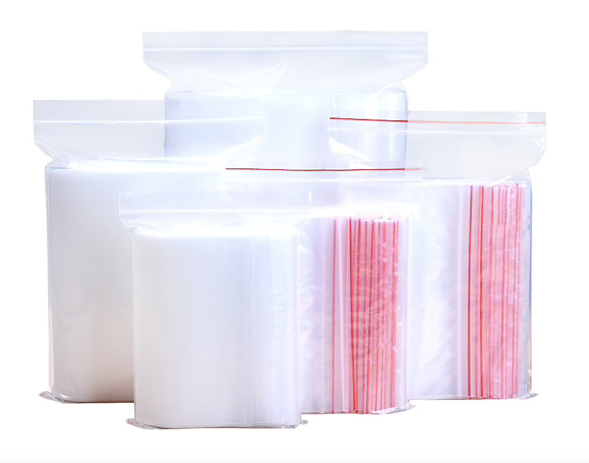 100st Blixtlåspåsar , zipbags , ziplook 40*60mm