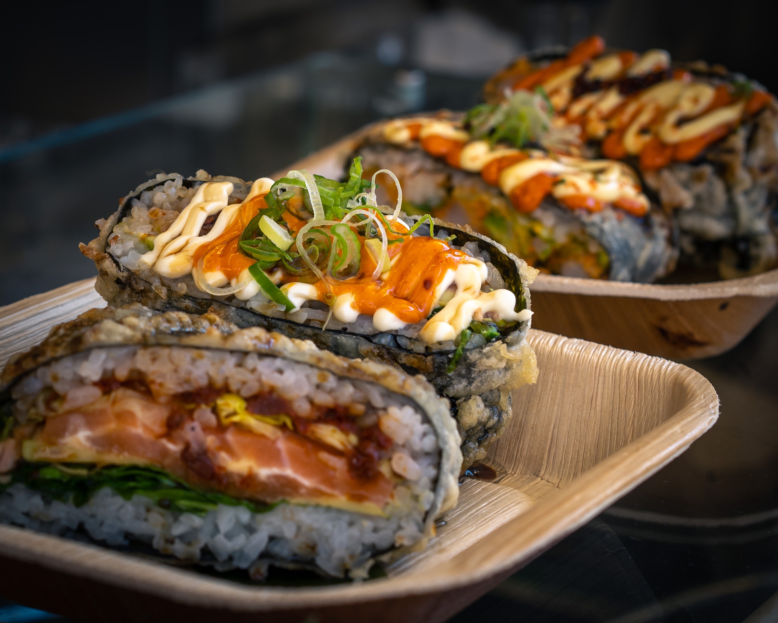 Velg mellom Sushi taco og sushi sandwich! Hos Norisushi Foodtruck! (3 av 10)