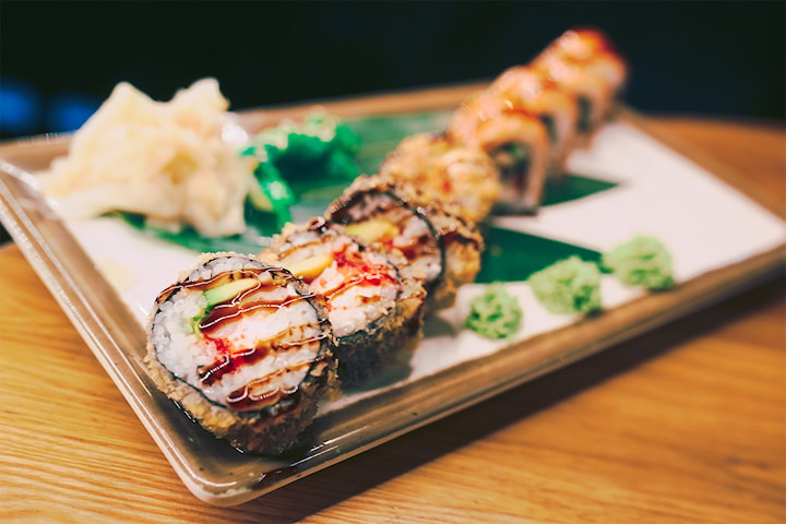 20 bitar exklusiv sushi på Sushi Shop