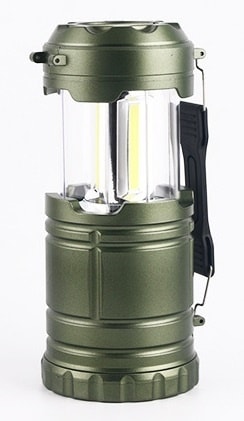 Campinglampe med LED, grønn (6 av 18)