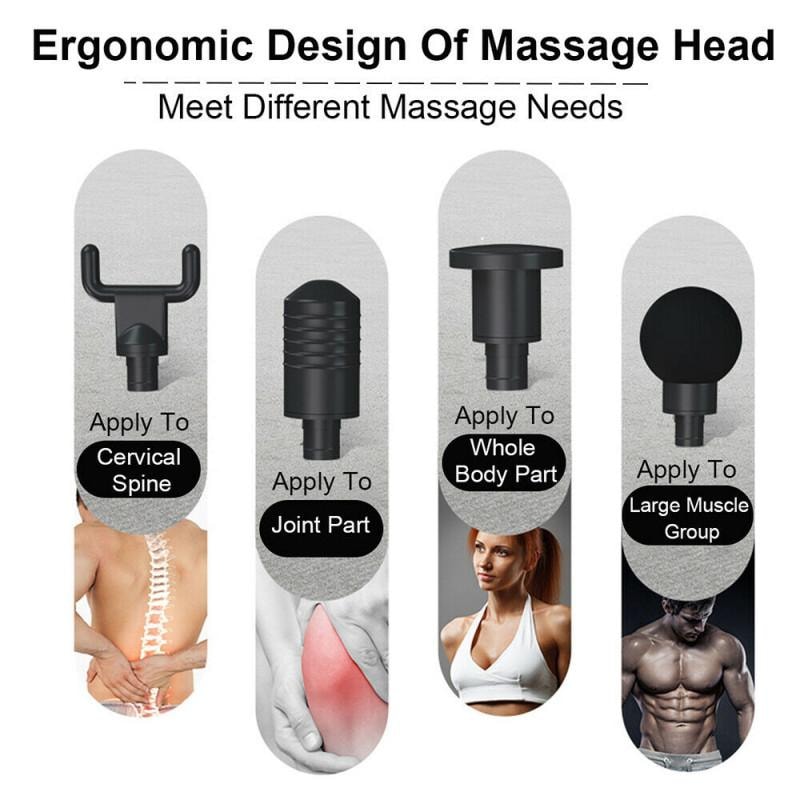 Massagepistol - Massage Gun - Carbon - EHT (4 av 12)