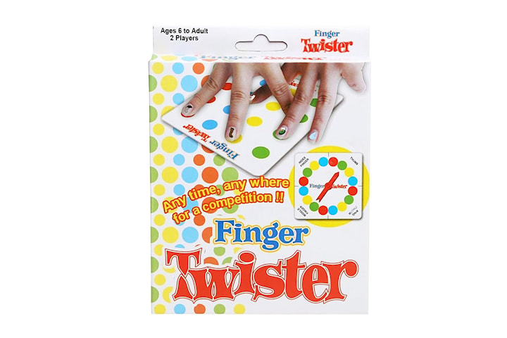 Morsomt Finger Twister-spill