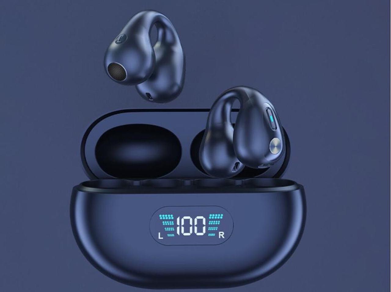 Clip on Bluetooth hörlurar med avancerad ljudteknik (2 av 10)