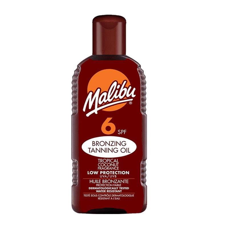 Malibu Bronzing Tanning Oil SPF6 200ml