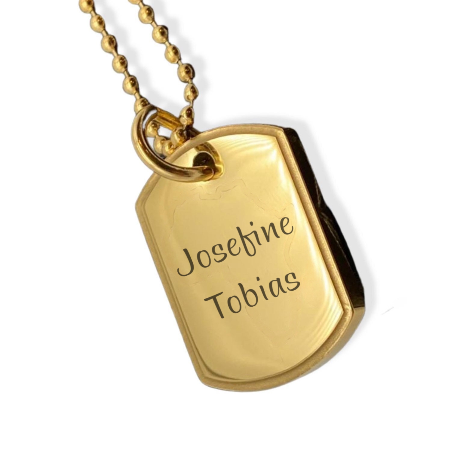 Product Image for Personlig present gåva halsband välj text och namn själv