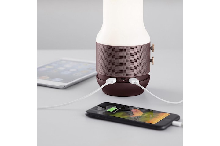 Lexon LA106MM Patio Lamp, Bluetooth Speaker og Power Bank
