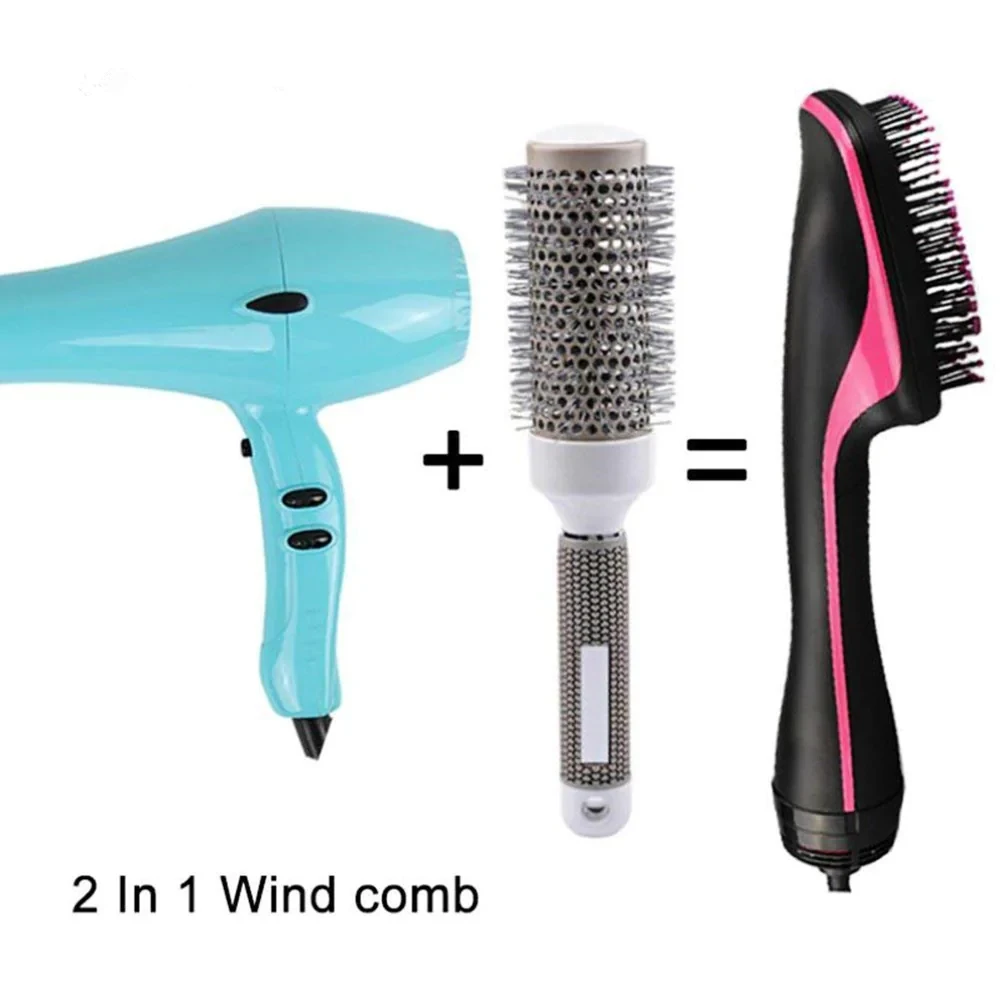 2-i-1 elektrisk hårborste (4 av 10)
