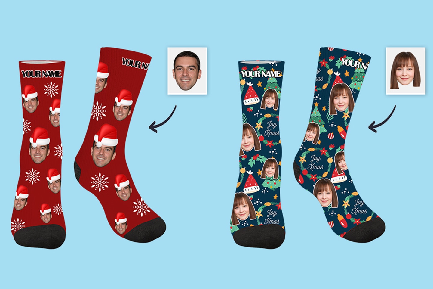 Rabattkode: Design dine egne sokker hos Personalized gifts now (4 av 5)
