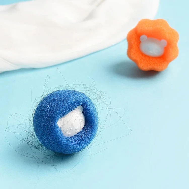 Tvättboll som samlar hår och damm 4-pack (2 av 6) (3 av 6)