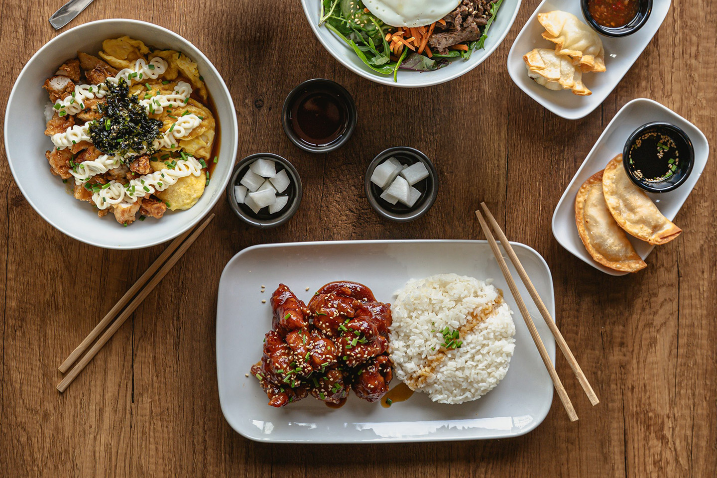 5-rätters koreansk meny hos Doori i Malmö