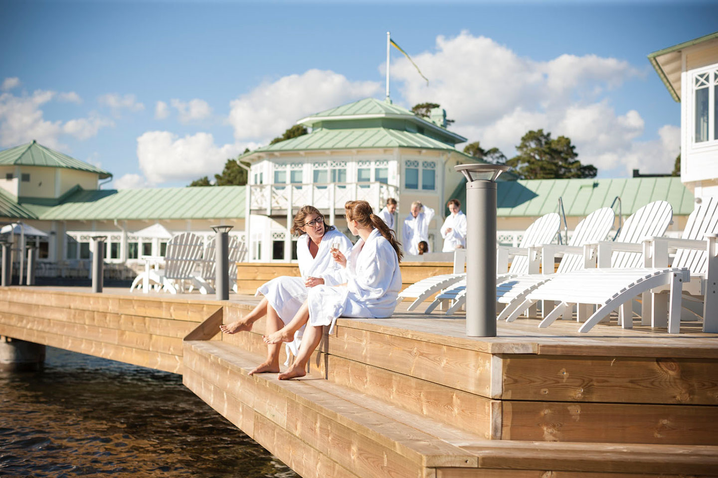 Morgonspa med frukost för 2 på Nynäs Havsbad