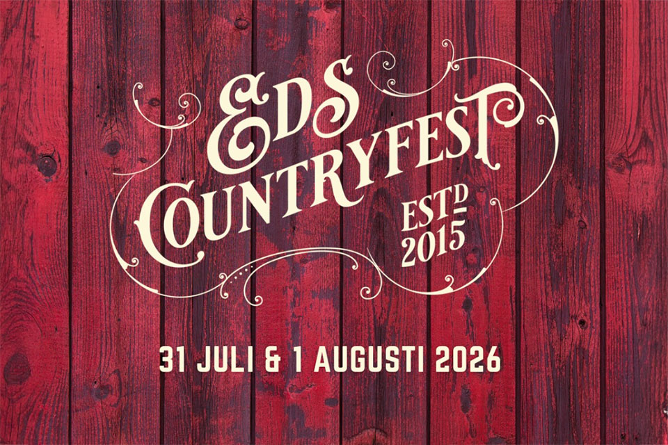 2-dagars biljett till Eds Countryfest med/utan camping 31 juli-1 aug