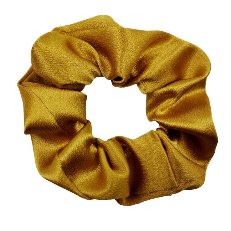 15-pack enfärgade scrunchies i konstgjort silke (2 av 6)