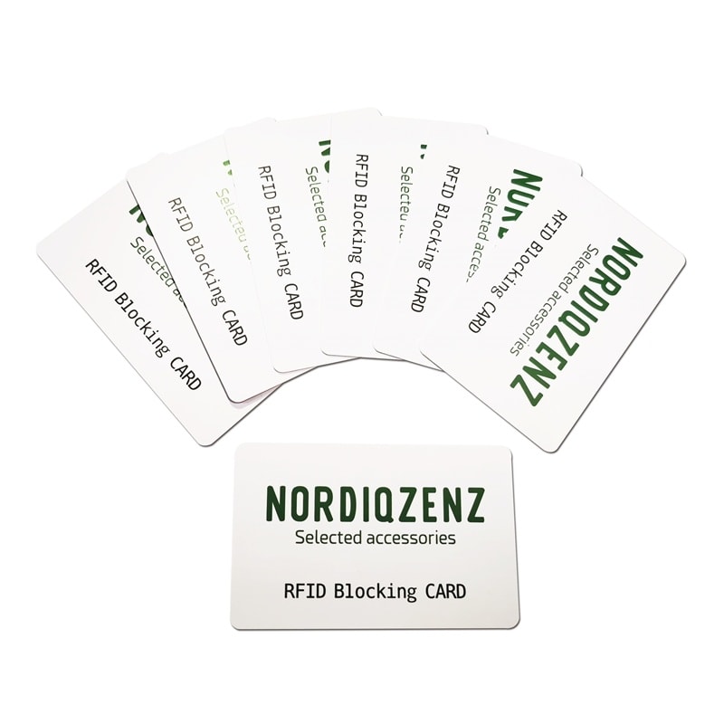 NORDIQZENZ RFID/NFC Blocker-kort (7 av 11)