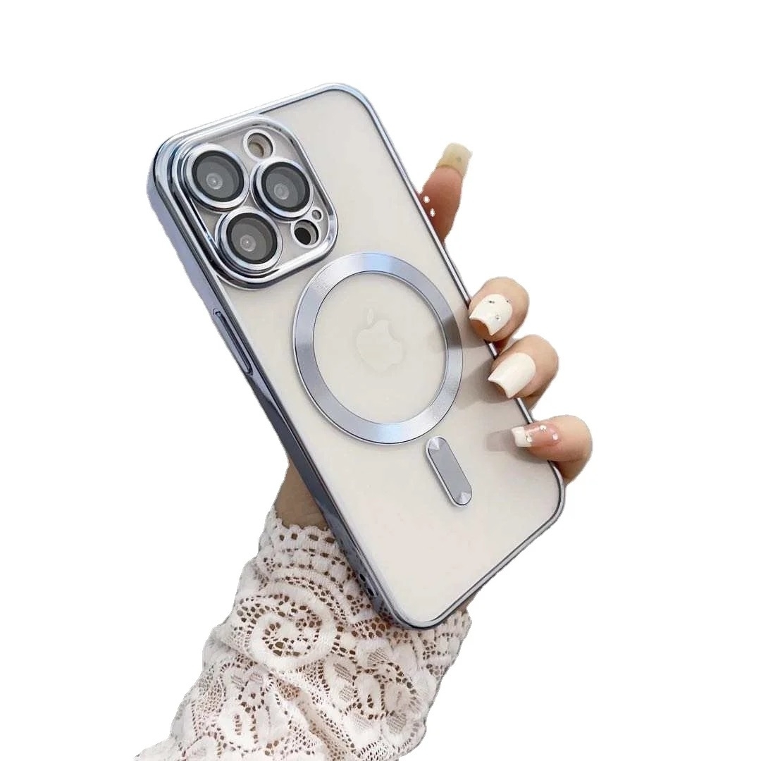 Product Image for Deksel for iPhone 15, Pro & Max magnet for enkel lading av galvanisering