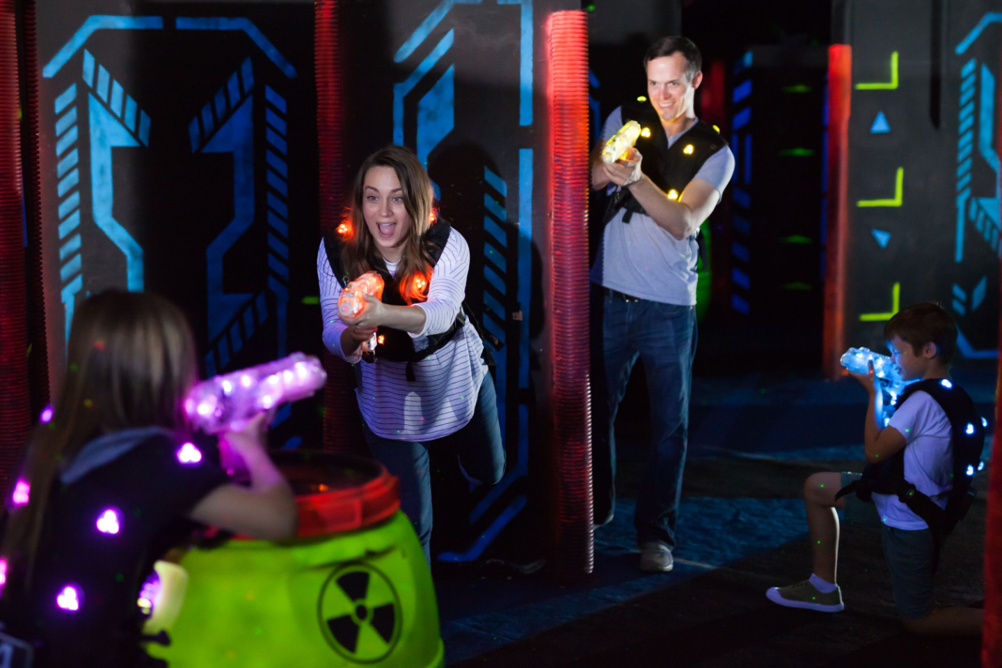 Laserdome 1, 2 eller 3 spel i Bromma