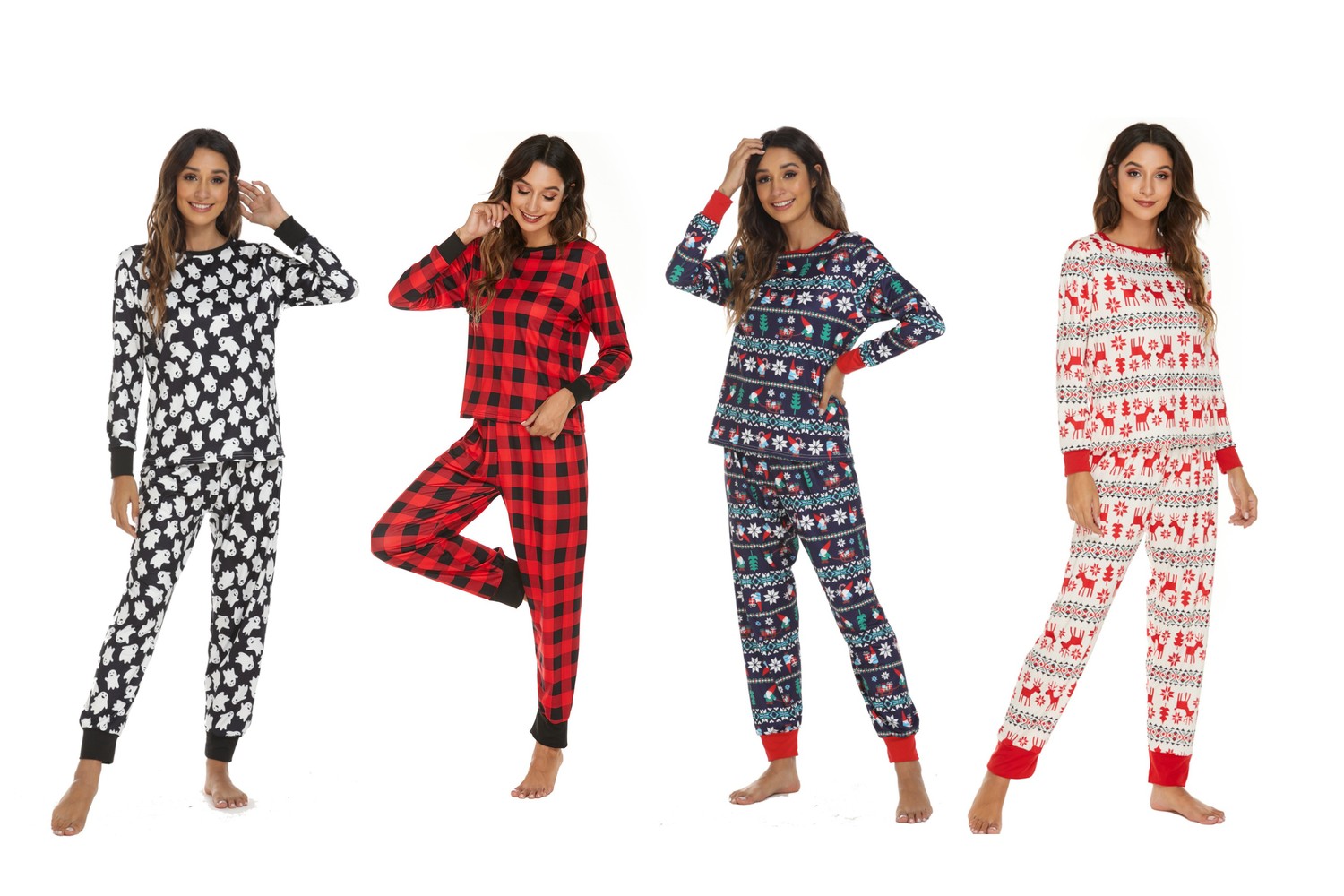 Product Image for Julpyjamas för dam - mysigt set för högtiden