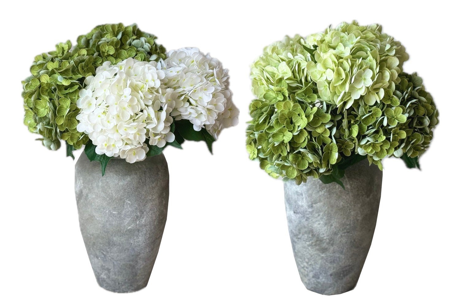Konstgjorda hortensiablommor 4-pack