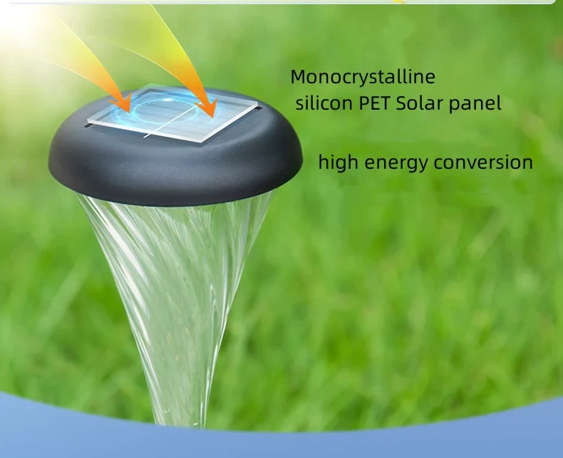 Utendørs vanntett solcellelampe 4-pack (5 av 11)