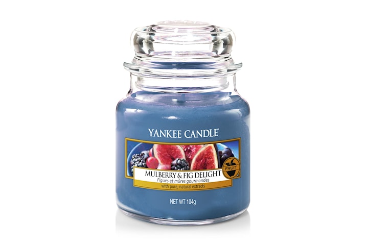 Yankee Candle Classic Small Jar Mulberry & Fig Delight 104g