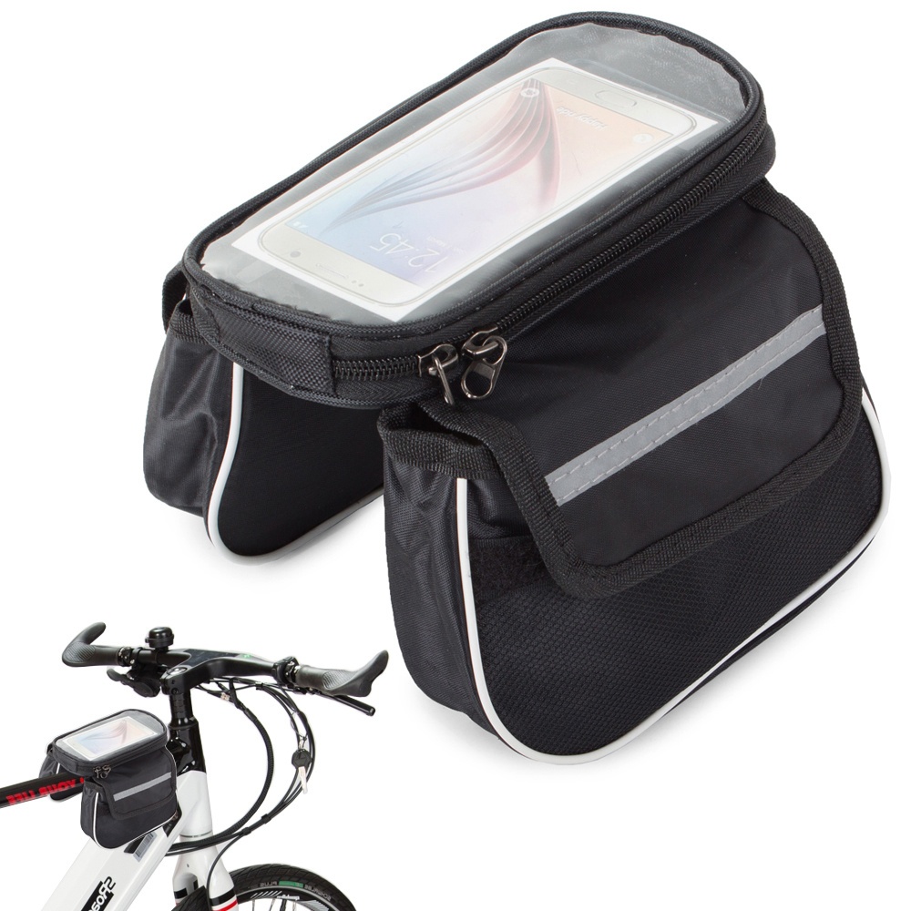 Product Image for Mobilhållare för cykel / Cykelramsväska för mobiltelefon