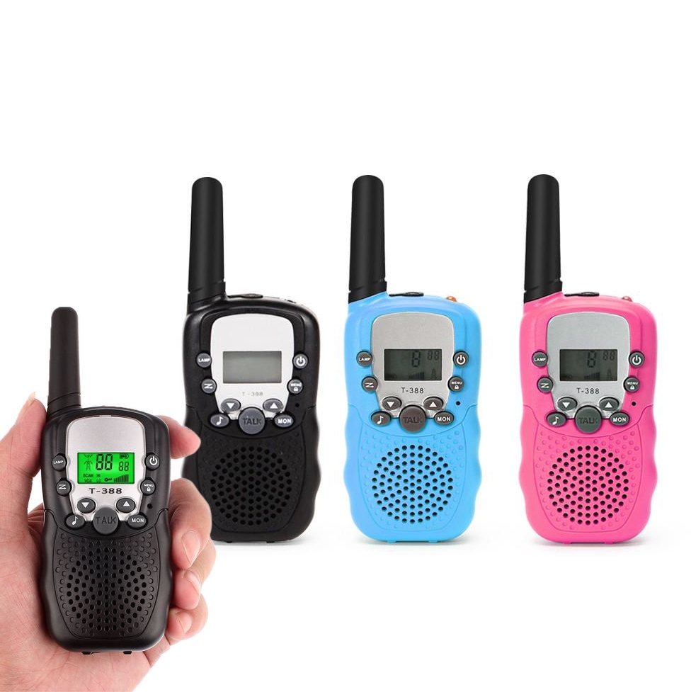 2-pack Walkie-Talkie / Räckvidd 3 km