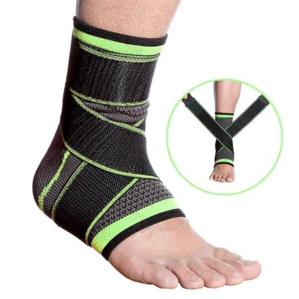 Fotledsstöd Med Kompression Ankelstöd EUR35-37