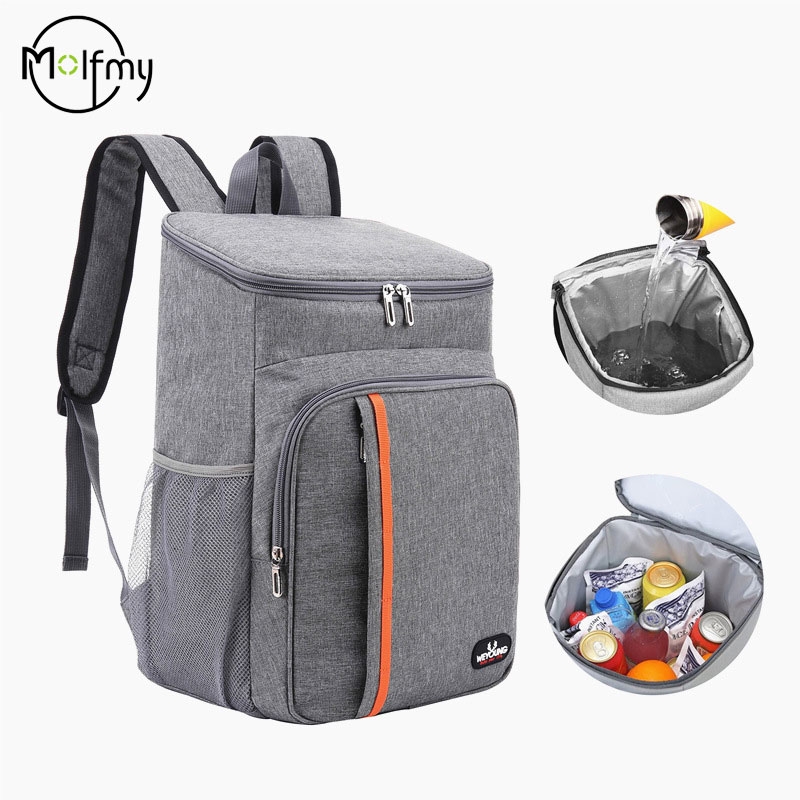 Product Image for Ryggsäckar för män Bärbar termisk vattentät väska Slitstark Vattentät kylare IceCase Camping Picknick Ryggsäckar Icebox Mochilas Bolsa